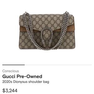 authentic Gucci shoulder bag